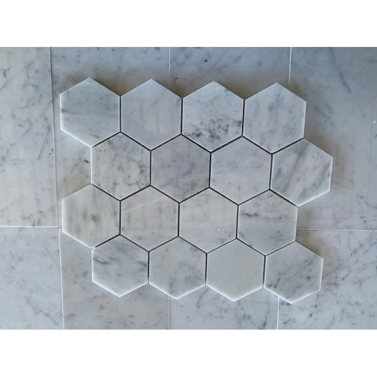 hexagon photo tiles